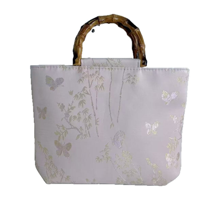 High-quality cotton tote bag with bamboo handles Stornfield