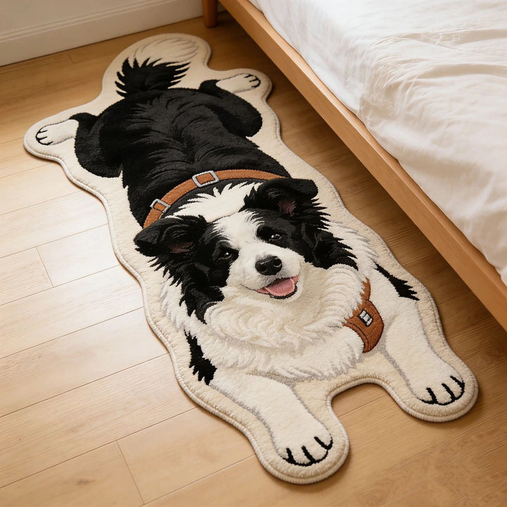 Cute Corgi Shaped Area Rug