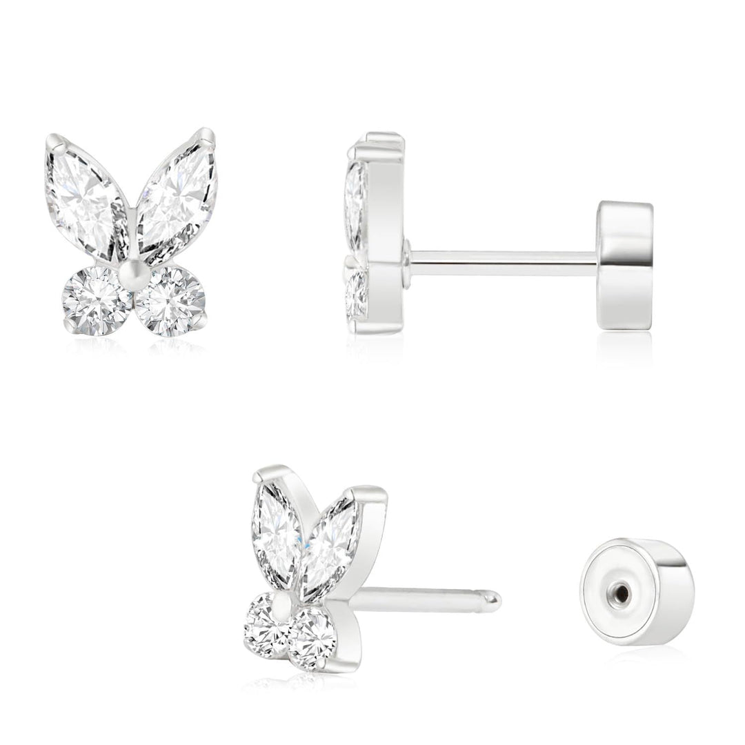 Ear studs with flat back | Stornfield