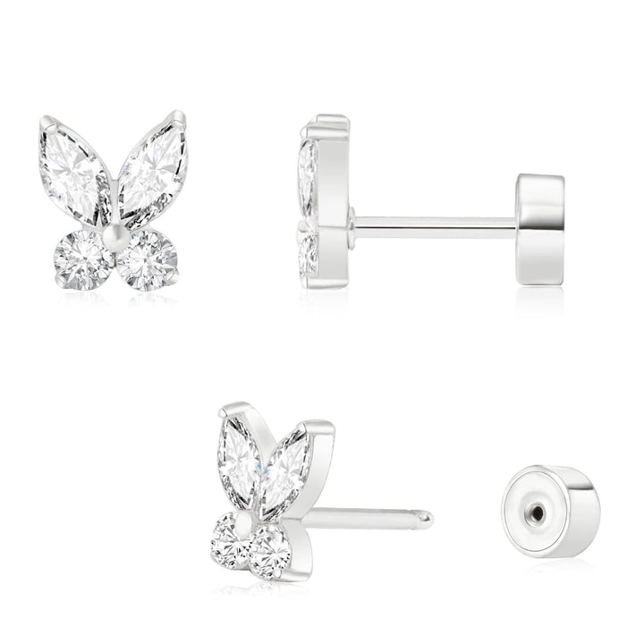 Ear studs with flat back | Stornfield