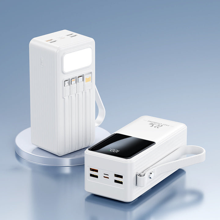 Multifunctional power bank with LED lighting Stornfield