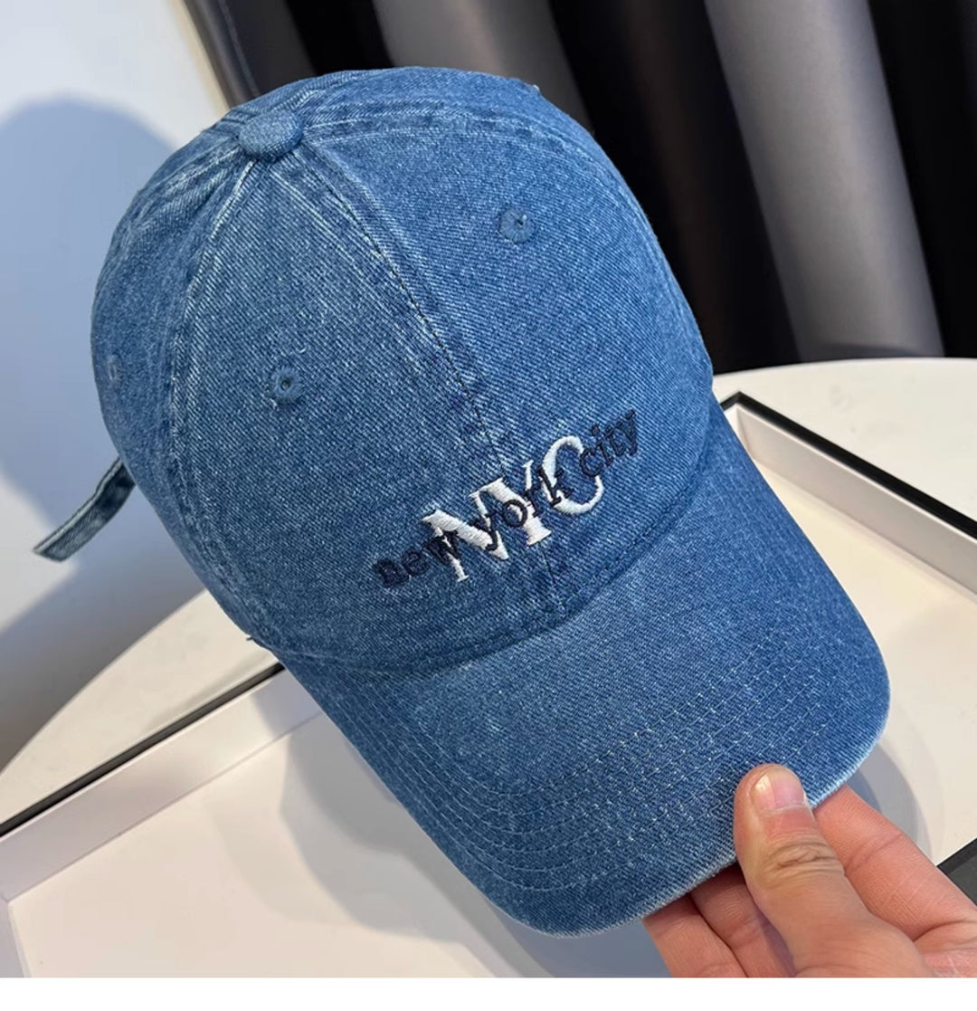 Women's Stylish Denim Baseball Cap Stornfield