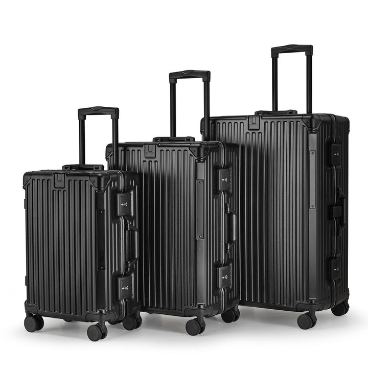 Unisex Aluminum Hard Shell Travel Luggage Set Stornfield