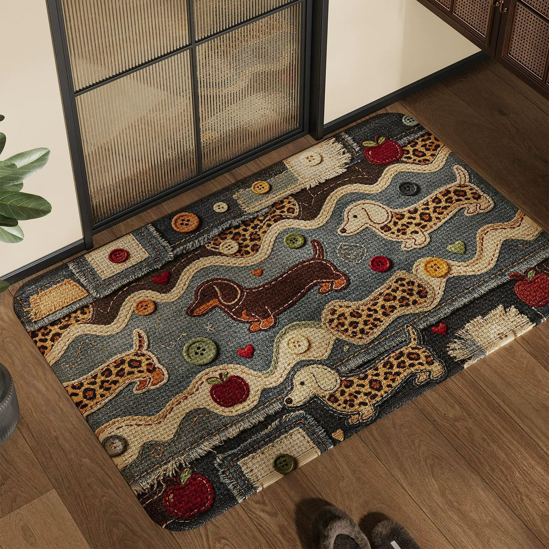 Fun and Colorful Patchwork Area Rug Stornfield
