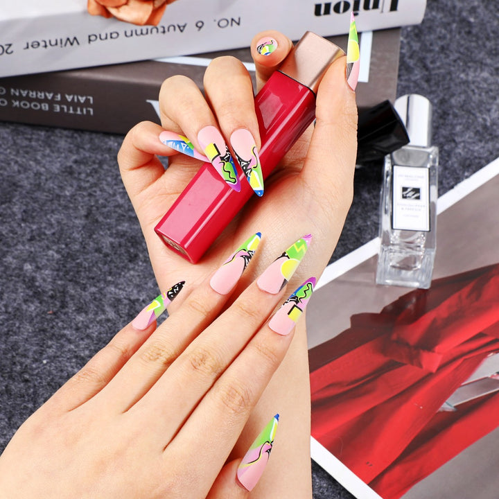 Art Nail Set in Creative Modern Design Stornfield