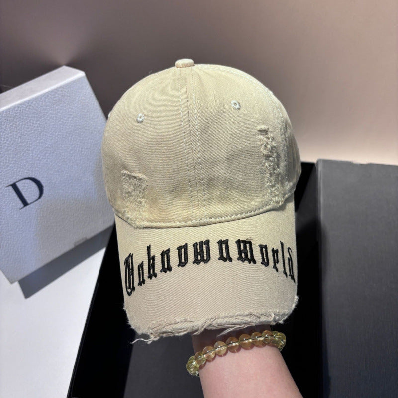 Men's Distressed Graphic Baseball Cap Stornfield