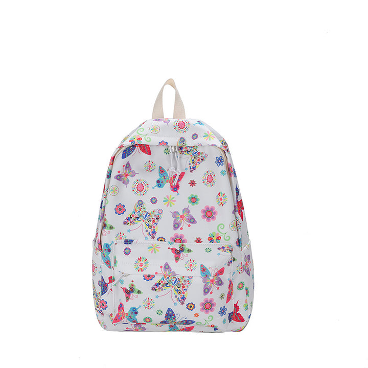 Butterfly Print Casual Backpack Stornfield