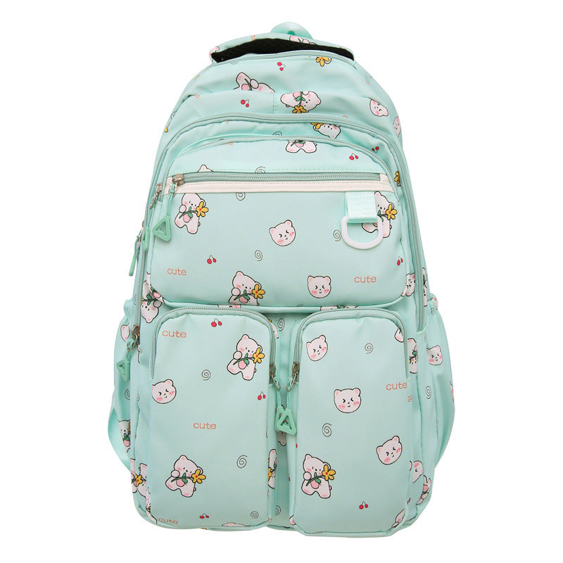 Plush backpack with playful animal motif Stornfield
