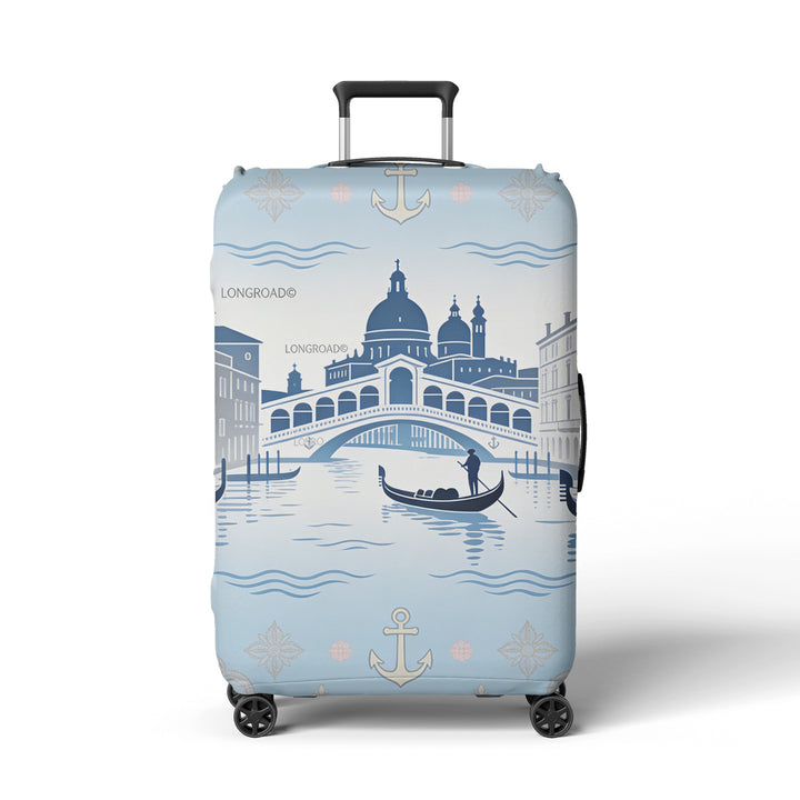 Women's suitcase cover in futuristic design Stornfield