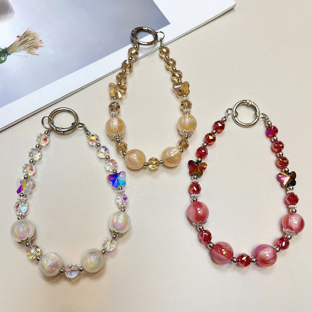 Decorative Beaded Charm Keychain Stornfield 1790135737