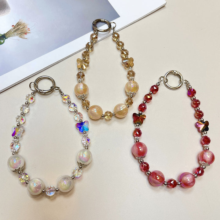 Decorative Beaded Charm Keychain Stornfield 1790135737