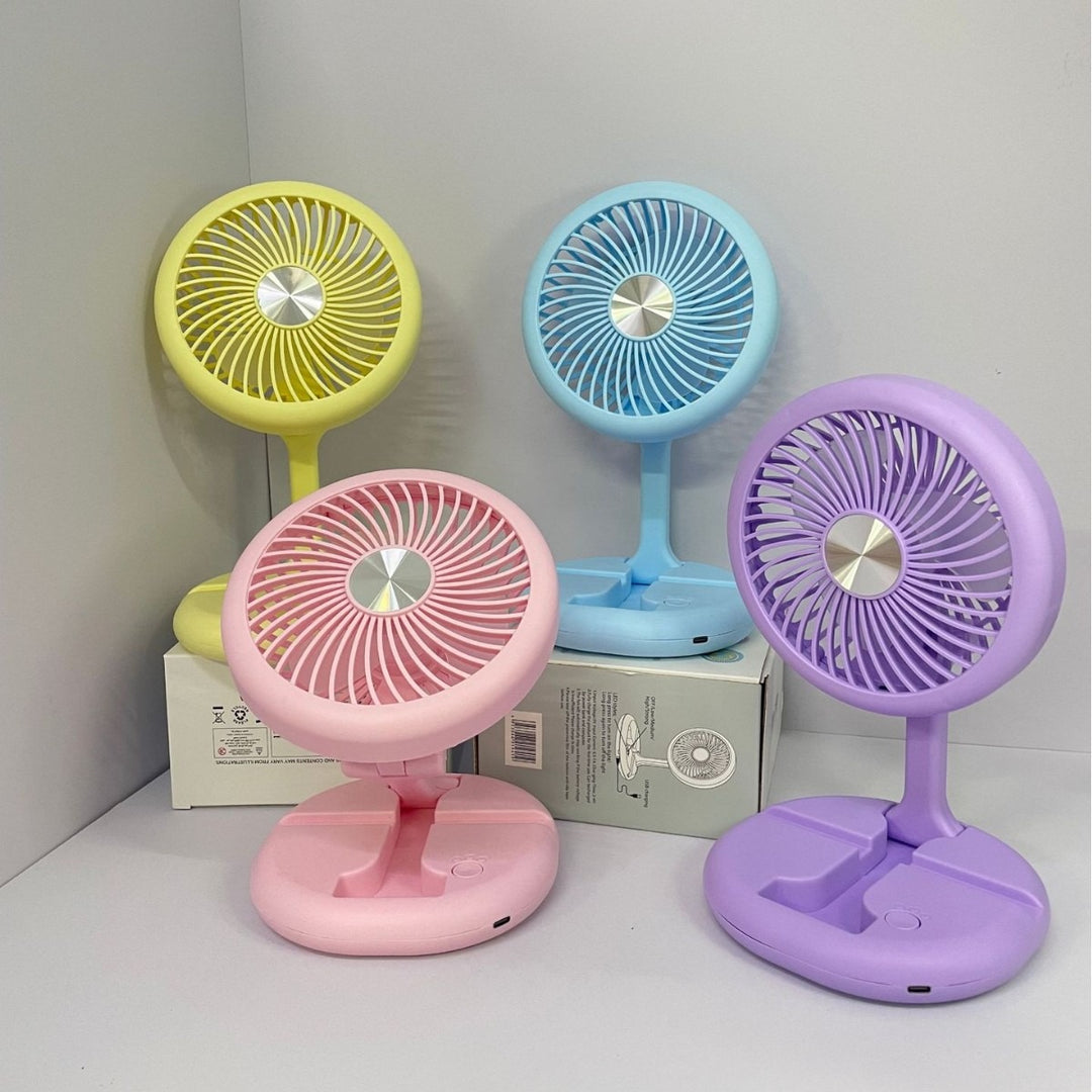 Unisex Creative LED Table Fan with Rotatable Head Stornfield
