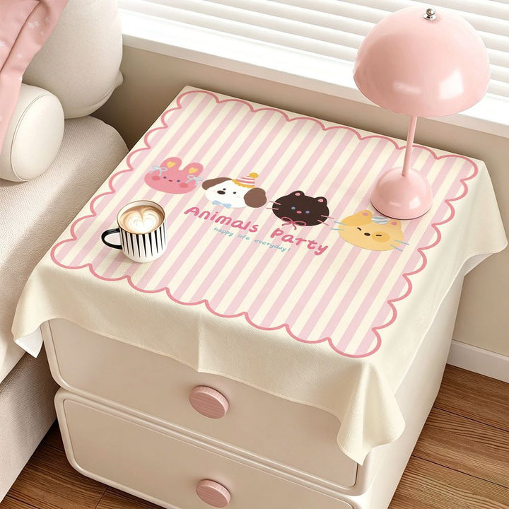 Cute Animal-Themed Table Cover