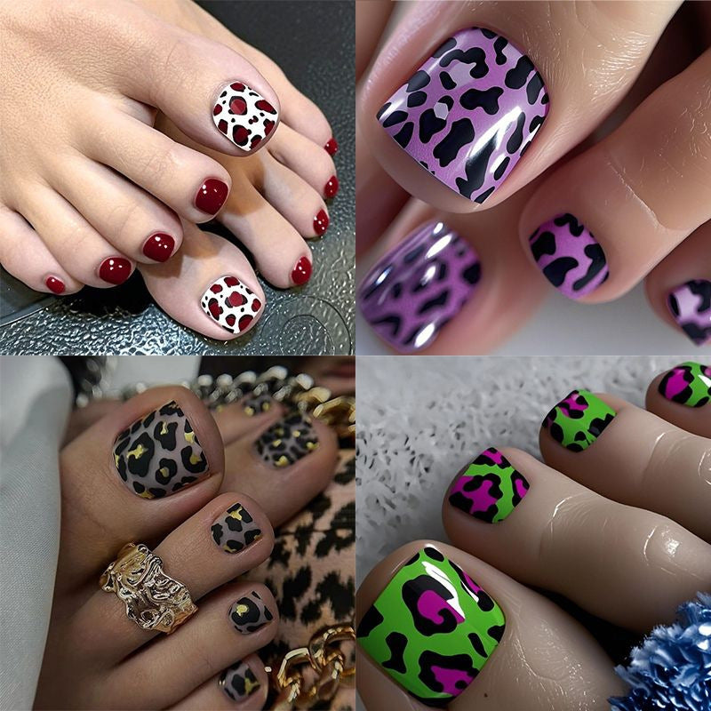Trendy Leopard Print Nail Art Stornfield