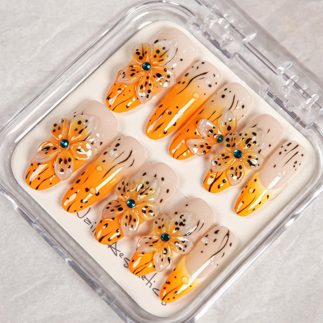 Decorative Ombre Nail Enhancements Set