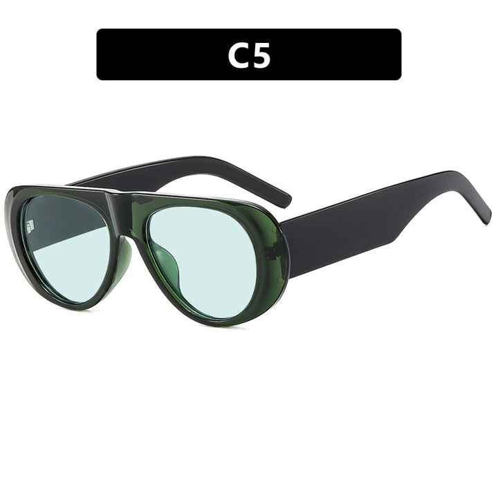 Women's fashionable sunglasses with futuristic design and polarized lenses Stornfield