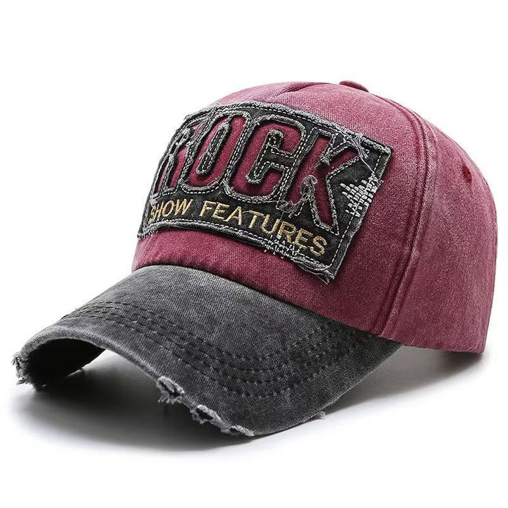 Men's Distressed Graphic Adjustable Baseball Cap Stornfield