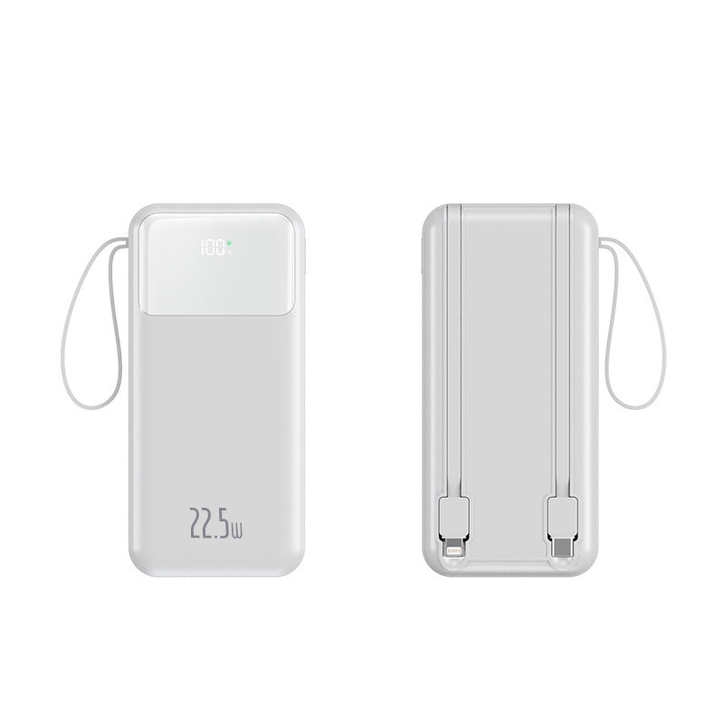 Portable power bank with additional wrist strap and smart LED display Stornfield