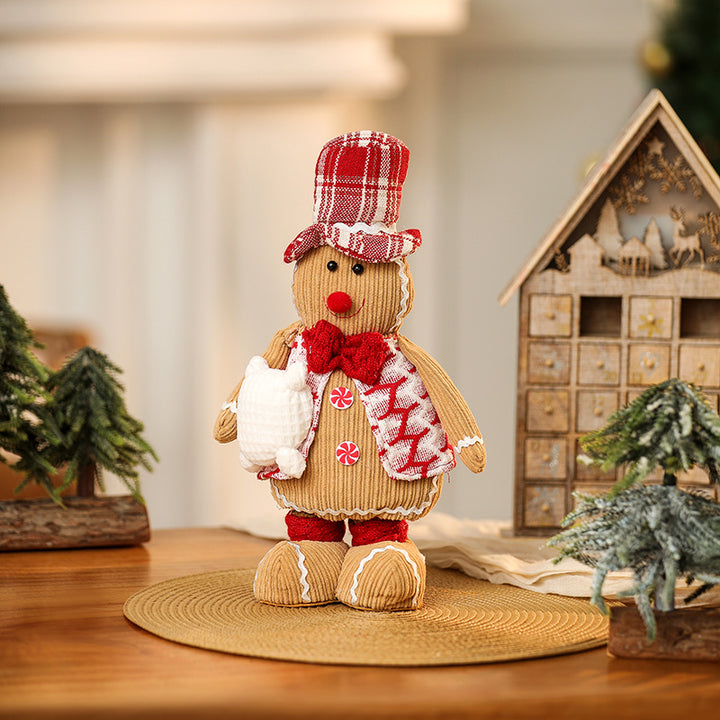 Cute Gingerbread Man Decoration Figure Stornfield