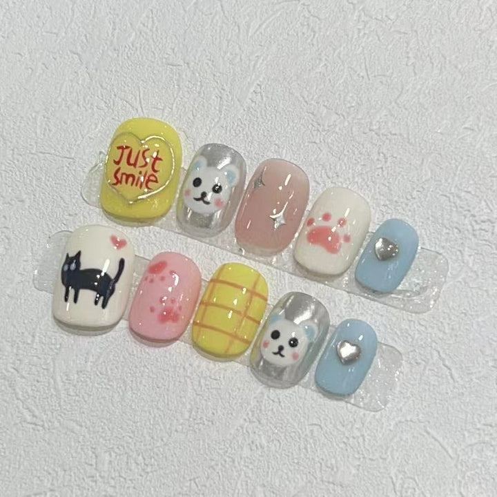 Cute Animal Design Nail Art Set Stornfield