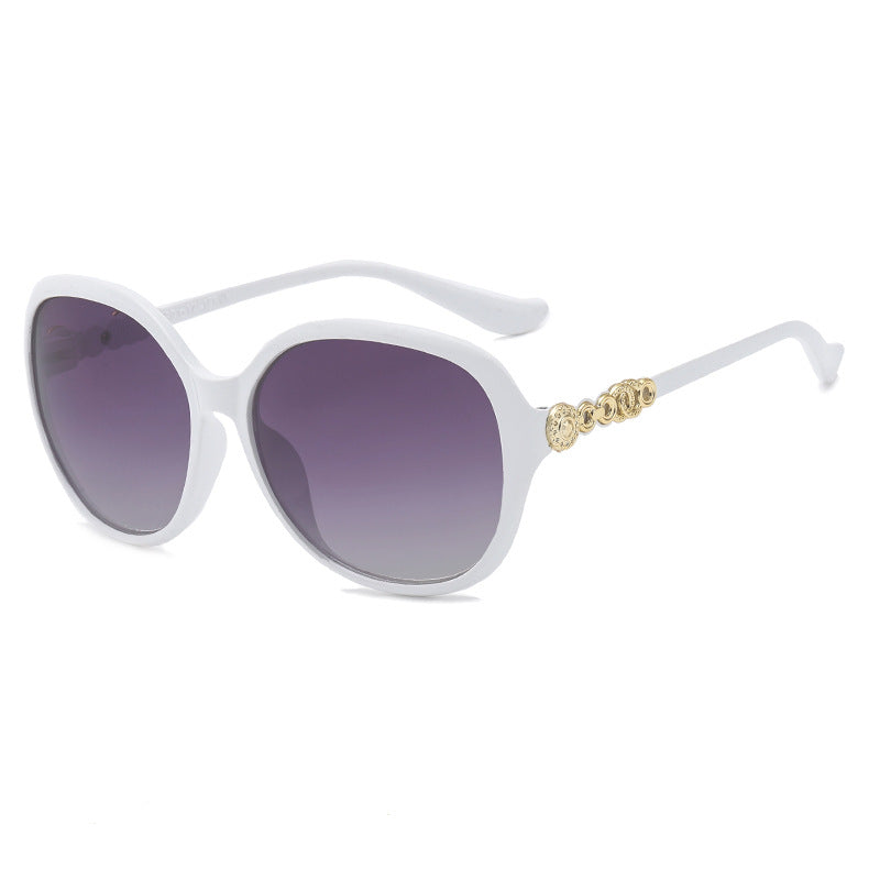 Women's oversized sunglasses with trendy tortoiseshell pattern and elegant frame accents Stornfield
