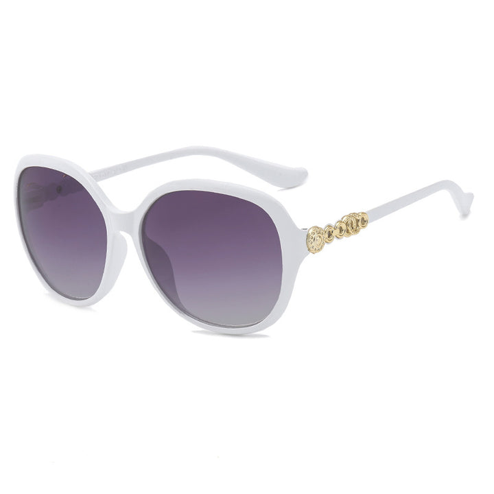 Women's oversized sunglasses with trendy tortoiseshell pattern and elegant frame accents Stornfield