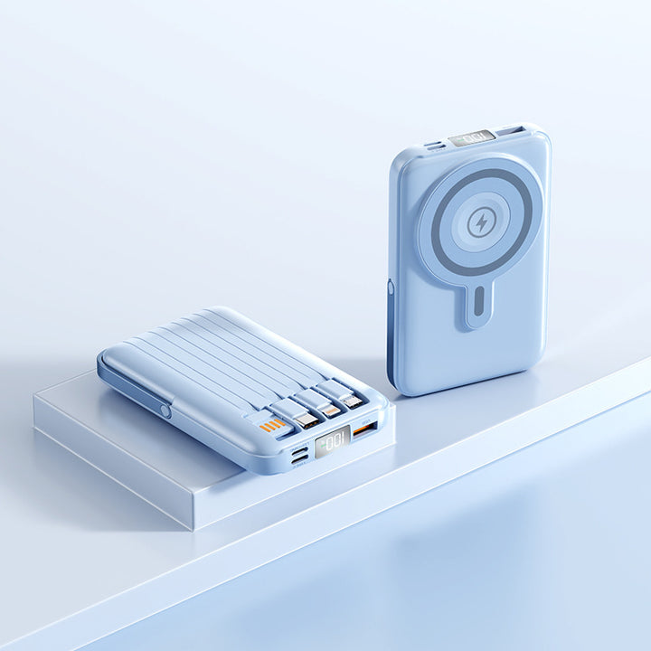 Wearable Magnet Powerbank with Fast Charging Function and LED Display Stornfield