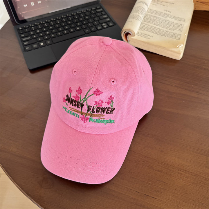 Women's Embroidered Floral Design Cap Stornfield