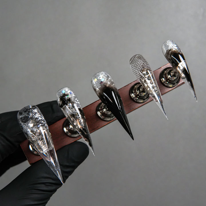 Decorative Stiletto Press-On Nail Set