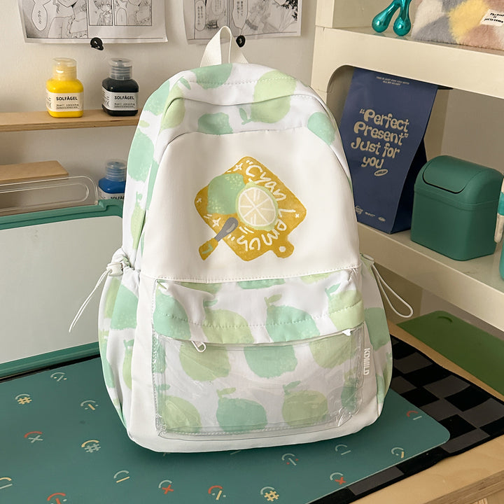 Playful Illustrated Lightweight Backpack Stornfield