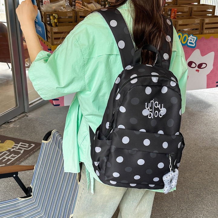 Polka Dot Patterned Casual Backpack Stornfield