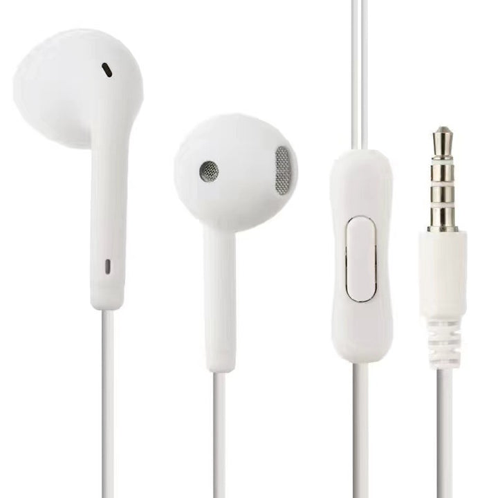 Ergonomic Wired Earphones with Inline Microphone Stornfield