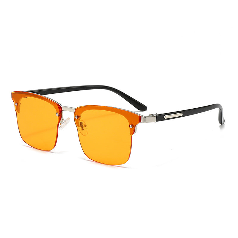 Ladies elegant square sunglasses with metallic accents Stornfield