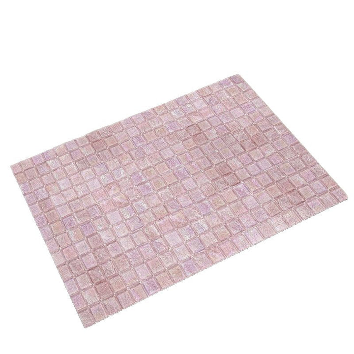 Mosaic Pattern Bath Mat Stornfield