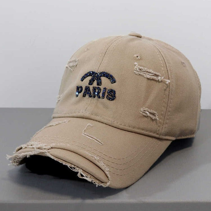 Women's Distressed Graphic Adjustable Baseball Cap Stornfield