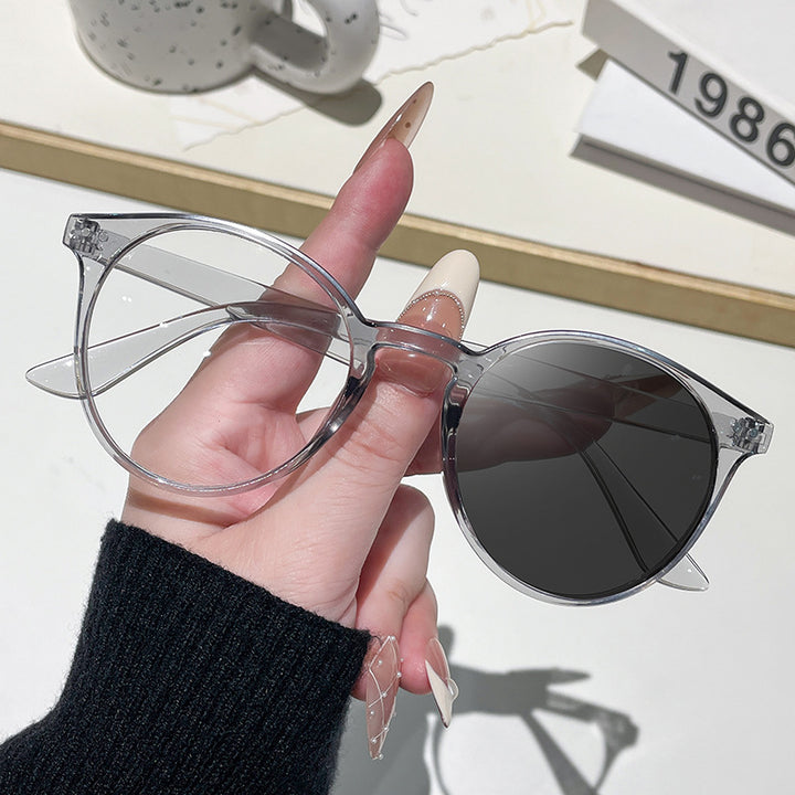 Women Cat-Eye Sunglasses with Transparent Frame Stornfield