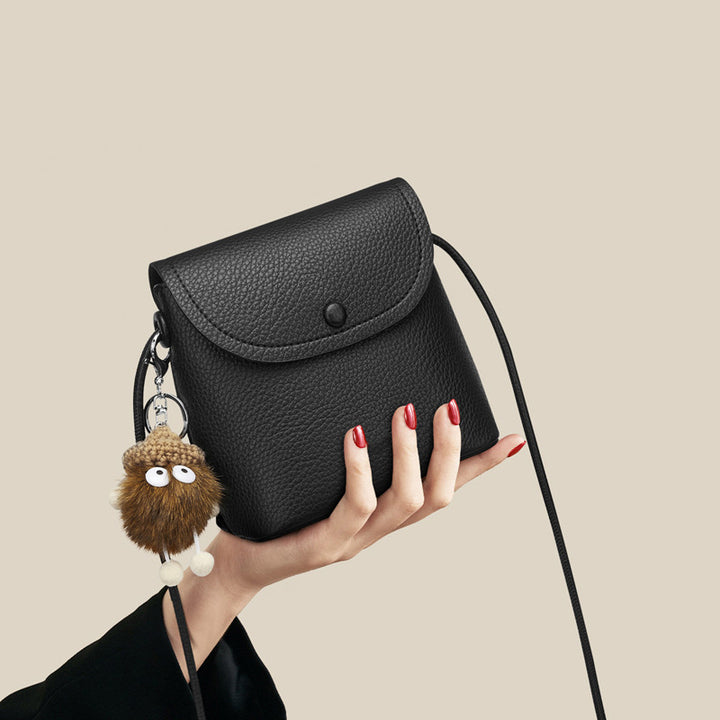 Compact Textured Crossbody Bag Stornfield