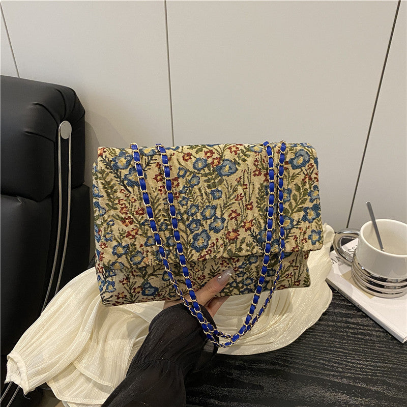 Elegant Floral Embellished Handbag Stornfield