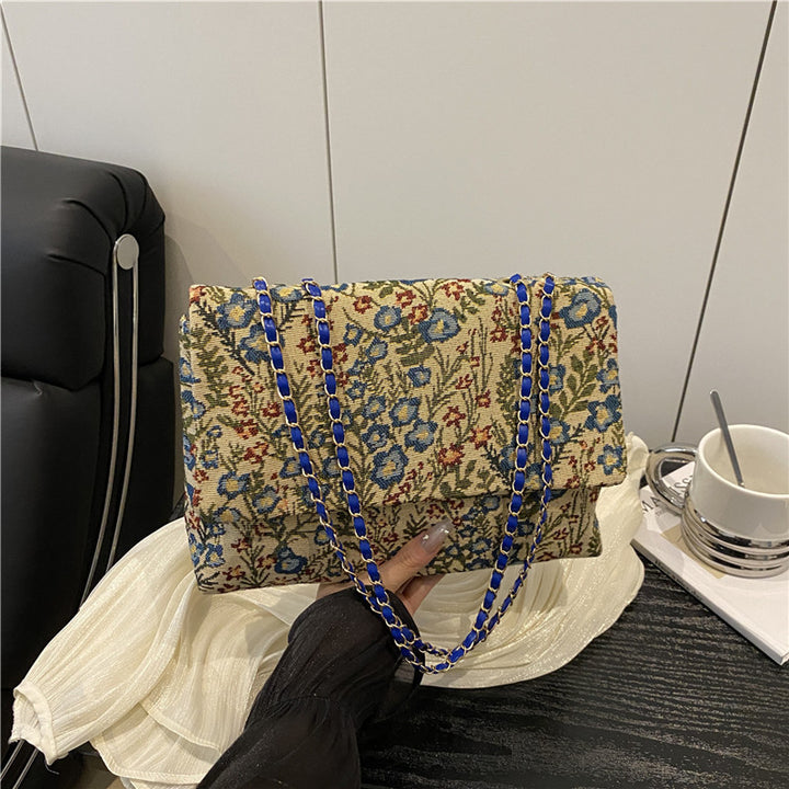 Elegant Floral Embellished Handbag Stornfield