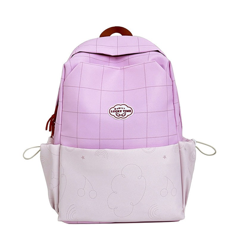Playful Patterned School Backpack Stornfield