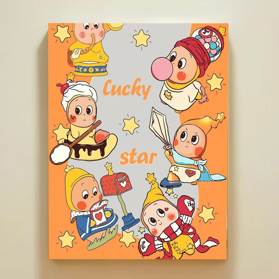 Playful Cartoon Themed Wall Art Canvas Print Stornfield
