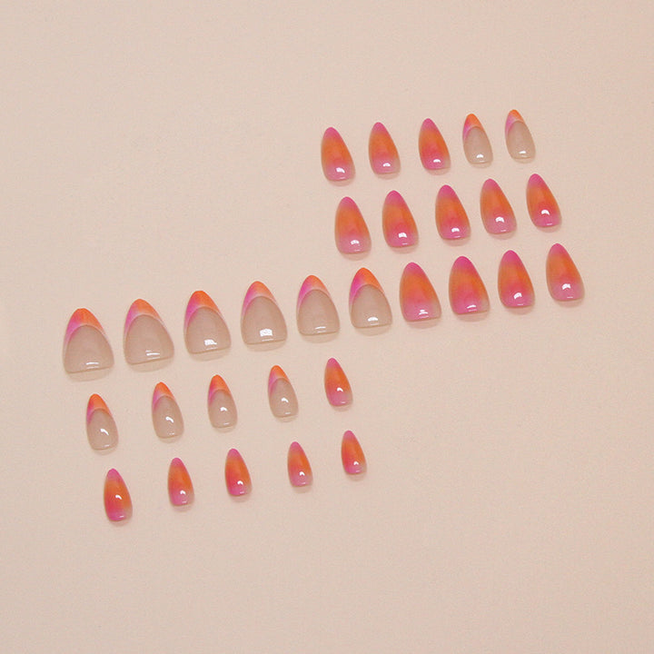 Ombre Pointed Nail Tips Stornfield