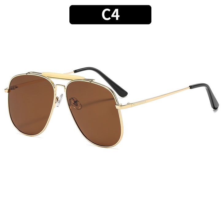 Stylish Retro Aviator Sunglasses