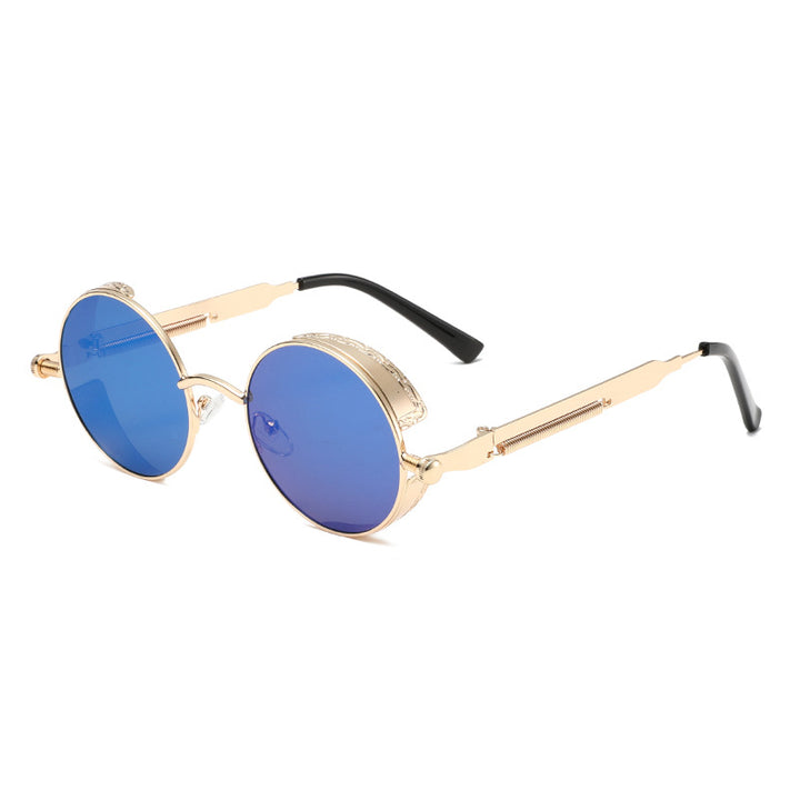 Ladies Round Sunglasses with High-Quality Metal Frame Stornfield