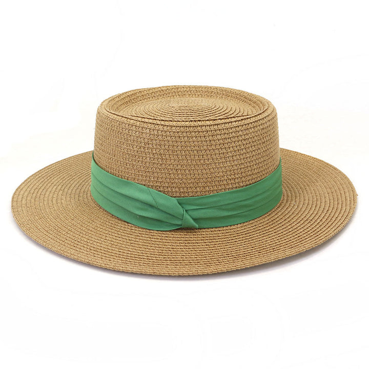 Breathable Sun Straw Boater Hat | Stornfield