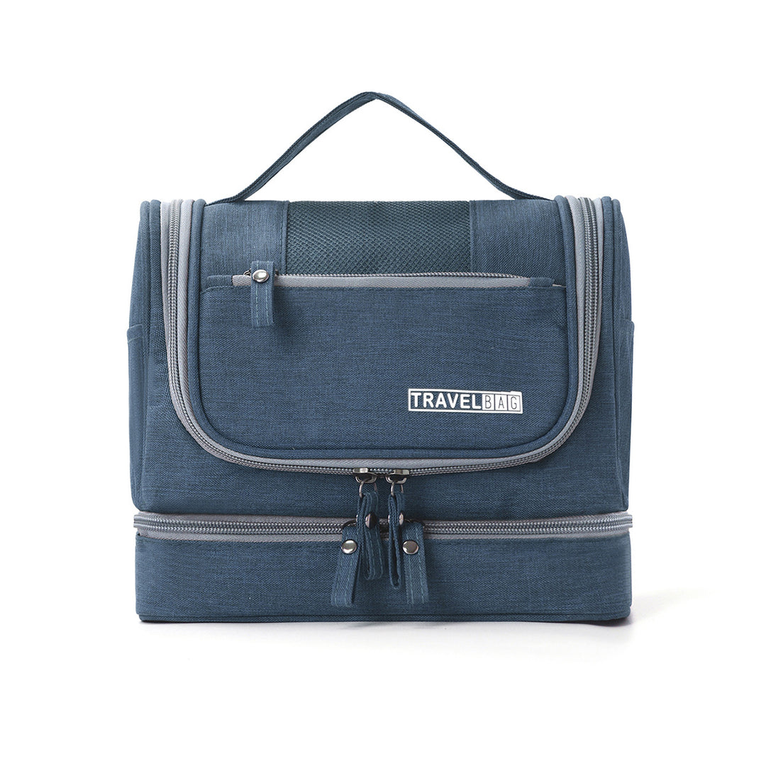 Travel toiletry bag with multiple compartments and practical organization Stornfield