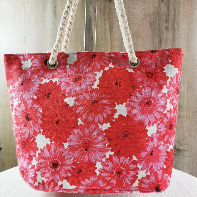 Large floral patterned beach bag Stornfield
