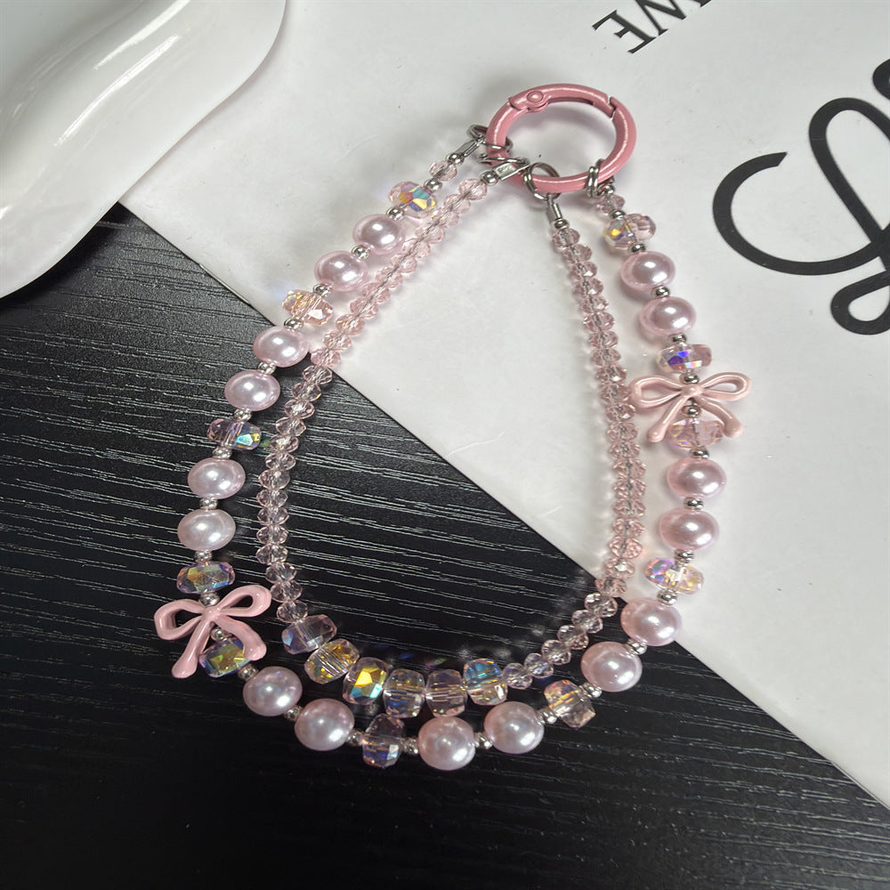 Elegant Pearl and Crystal Beaded Chain Stornfield