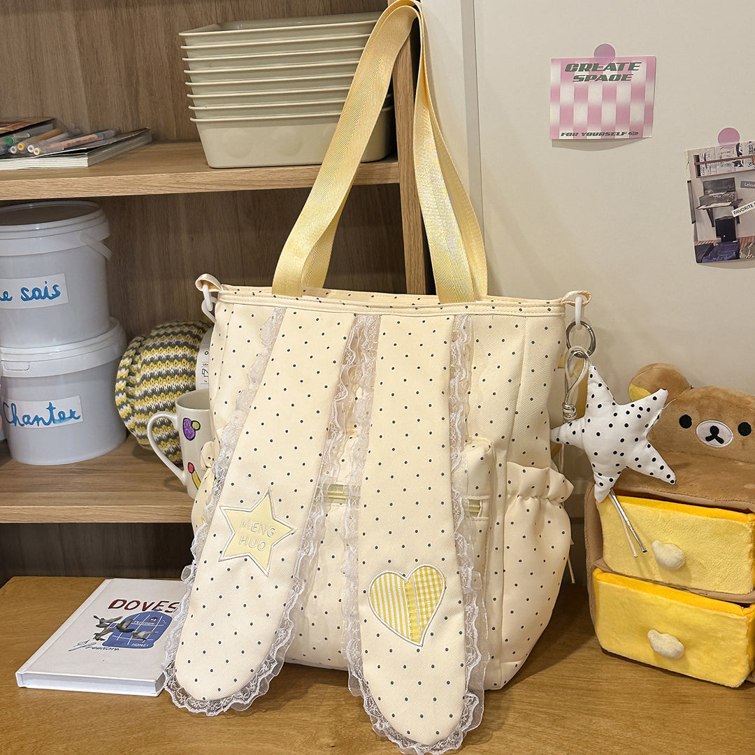 Playful Decorative Patchwork Backpack Stornfield