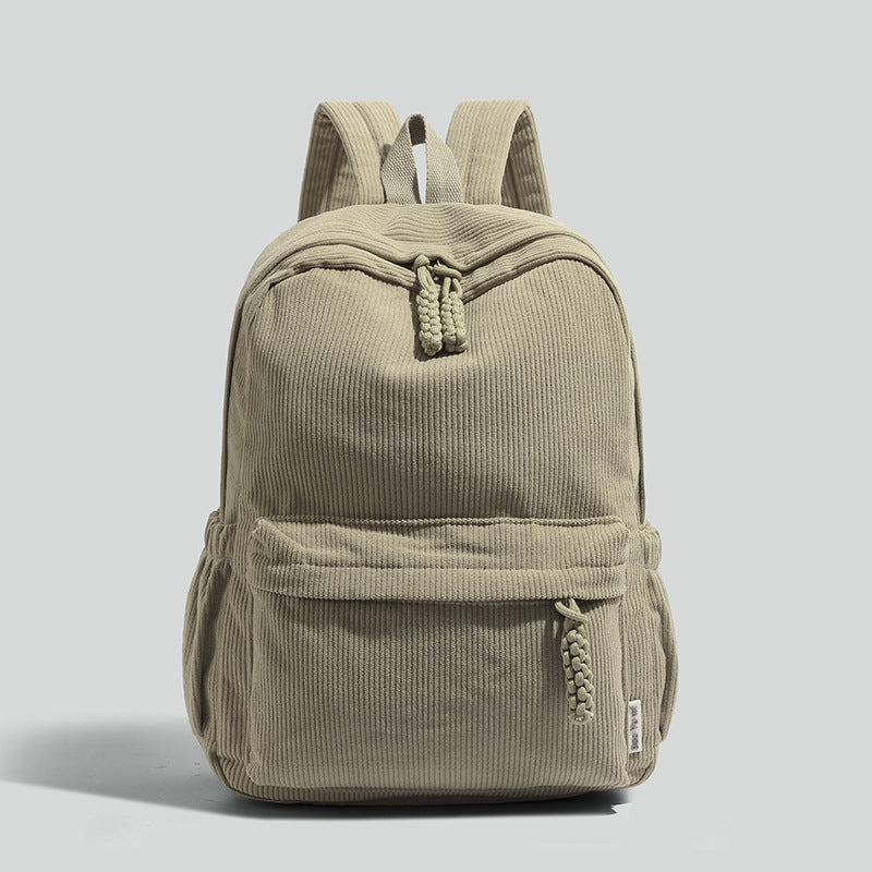 Ribbed Fabric Lightweight Backpack Stornfield